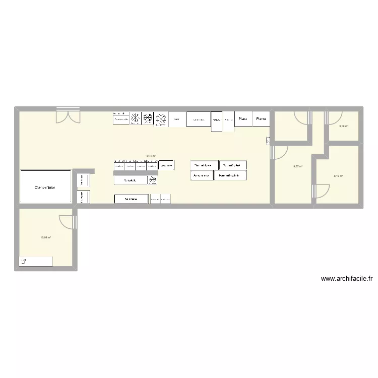 Domaine de Mael. Plan de 5 et 116 m² Domaine de Mael. Plan de 5 et 116 m²