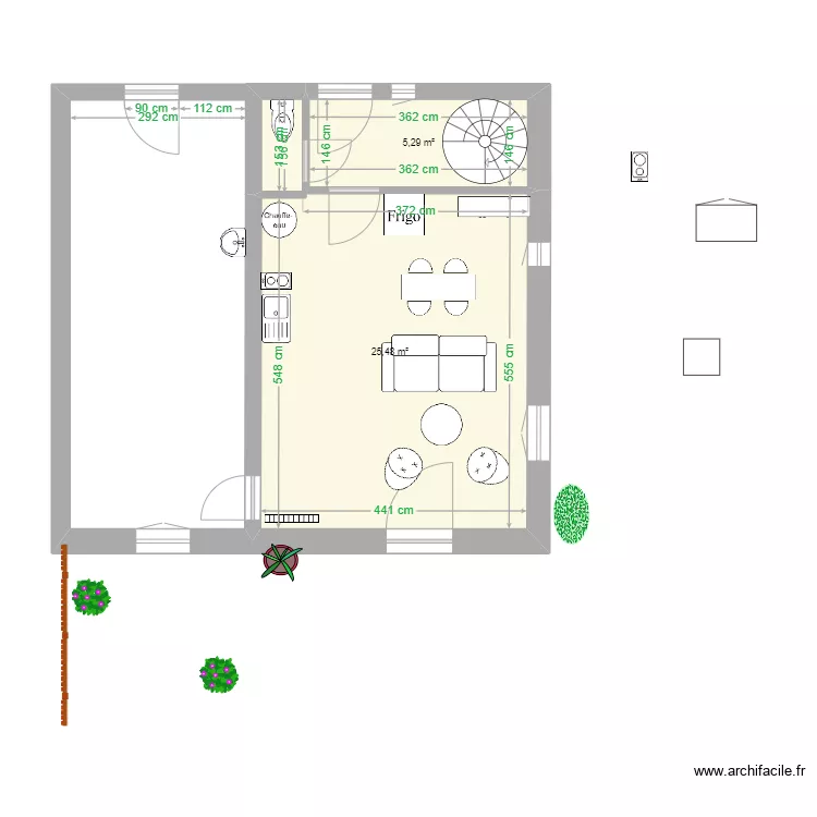 Extension 8. Plan de 