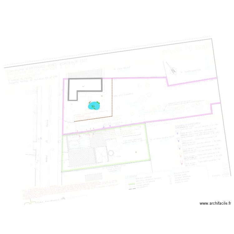 kmmmmmmm. Plan de 1 pièce et 69 m2