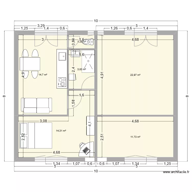 1er Etage. Plan de 1er Etage. Plan de