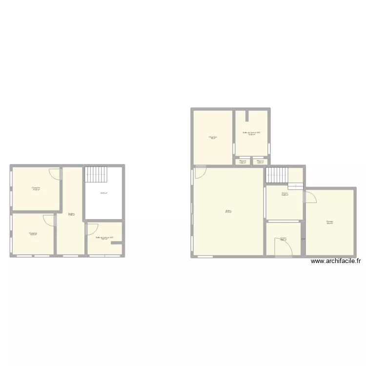 3 beds 2 baths. Plan de 