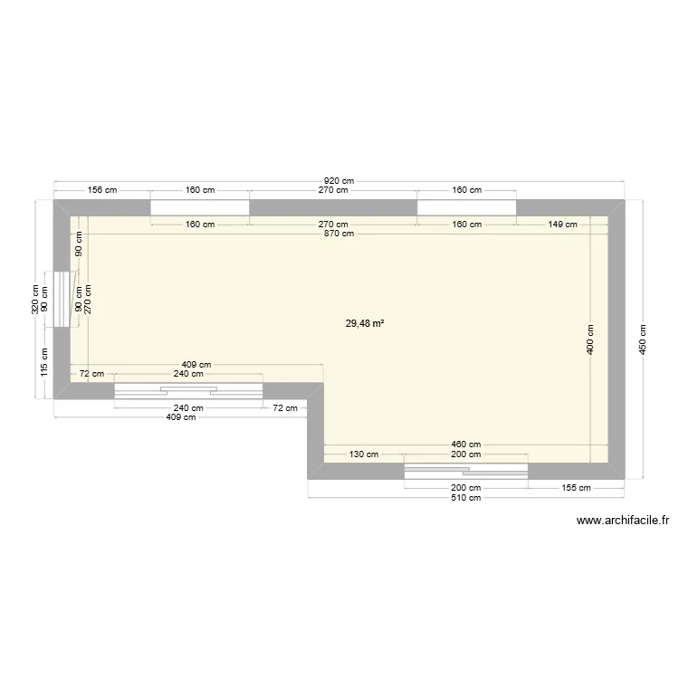 Texier. Plan de 