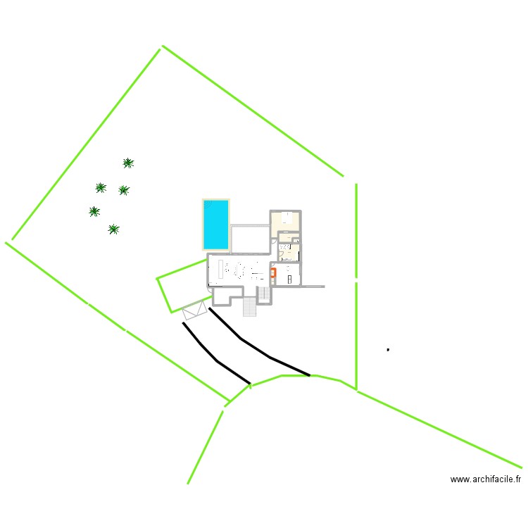 futur bon pt. Plan de 5 pièces et 34 m2