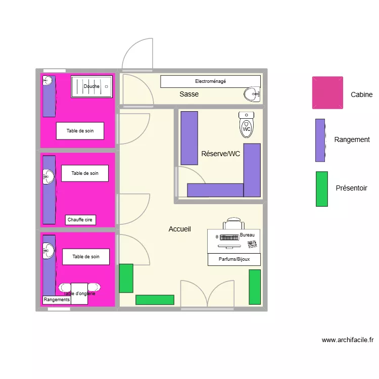 plan de m'institut. Plan de 