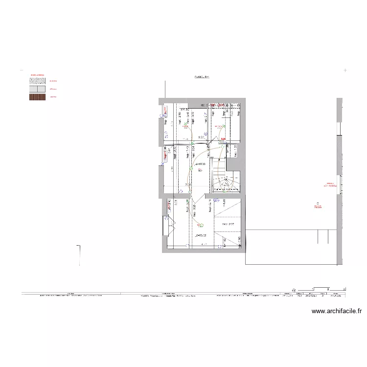 VERNEUIL LOT 4 ETAGE ELEC. Plan de 