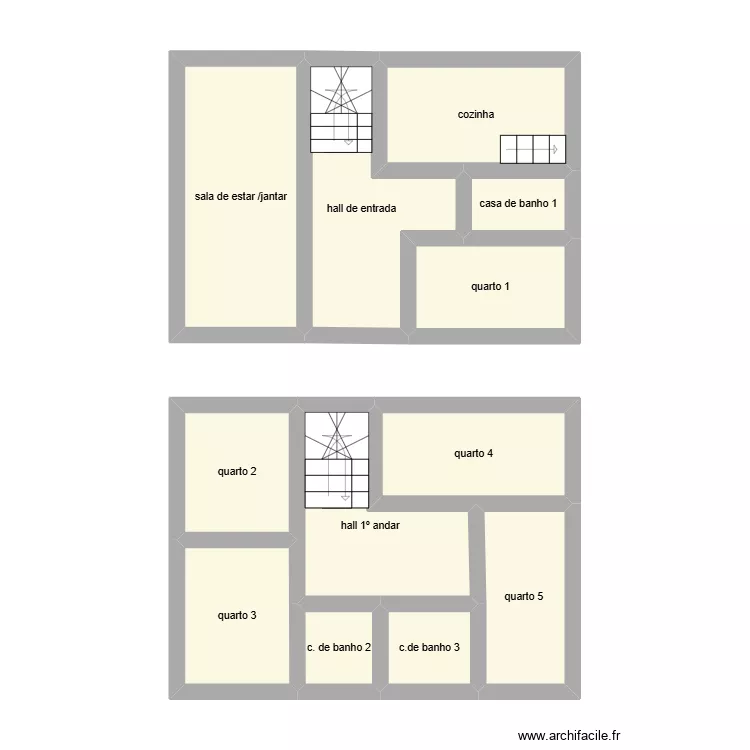 plano R/c *. Plan de 
