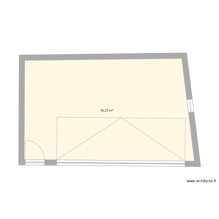 Remise. Plan de 0 pièce et 0 m2