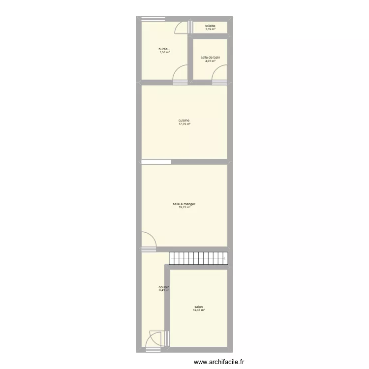 St Hubert. Plan de 