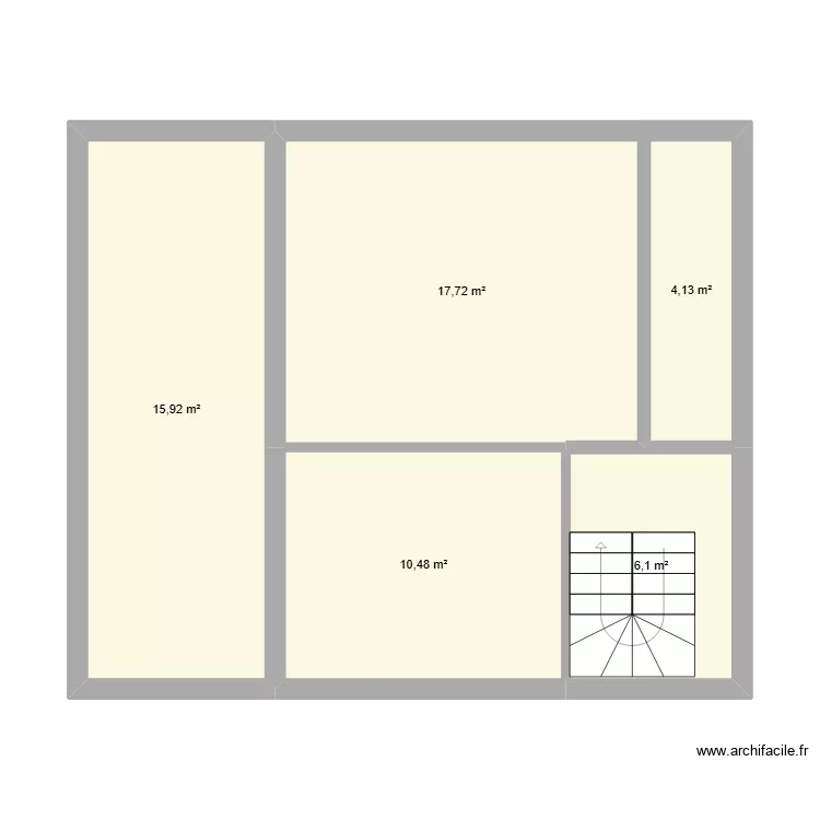 maison etage. Plan de 5 et 54 m² maison etage. Plan de 5 et 54 m²