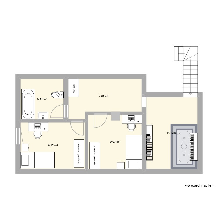 Projection_005. Plan de 0 pièce et 0 m2