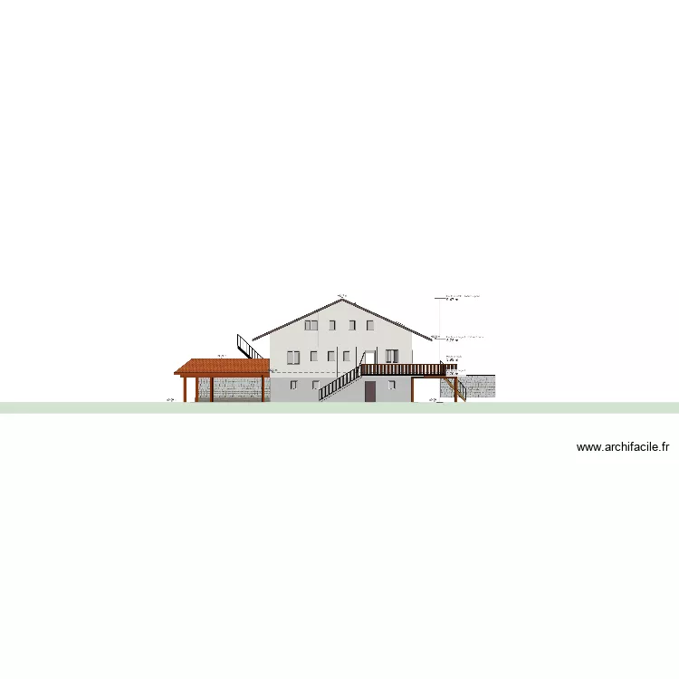 Projet exterieur_cuisine validée V3. Plan de 15 Pièces et 285 m² Projet exterieur_cuisine validée V3. Plan de 15 Pièces et 285 m²
