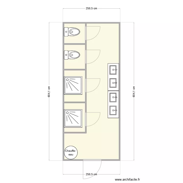 MENUISERIE SECOND CHANTIER ST LAURENT DE CHAMOUSSET. Plan de 