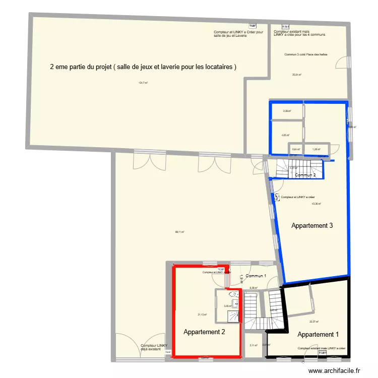 Plan TGBT ENEDIS RDC CDL. Plan de 