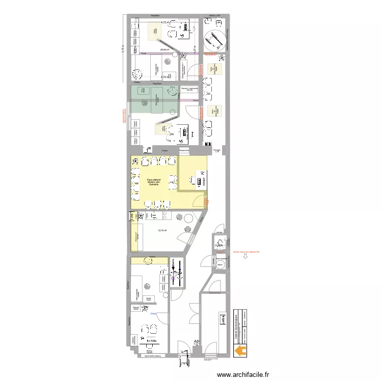 CabGyneco_NewAmenagement_V7. Plan de 