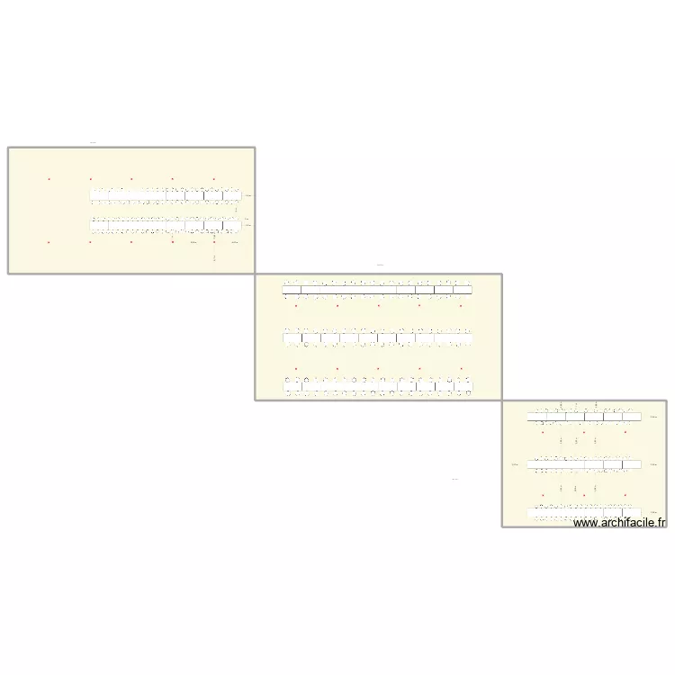 loro piana 15x30 2 tabl&eacute;es. Plan de 3  et 1219 m²