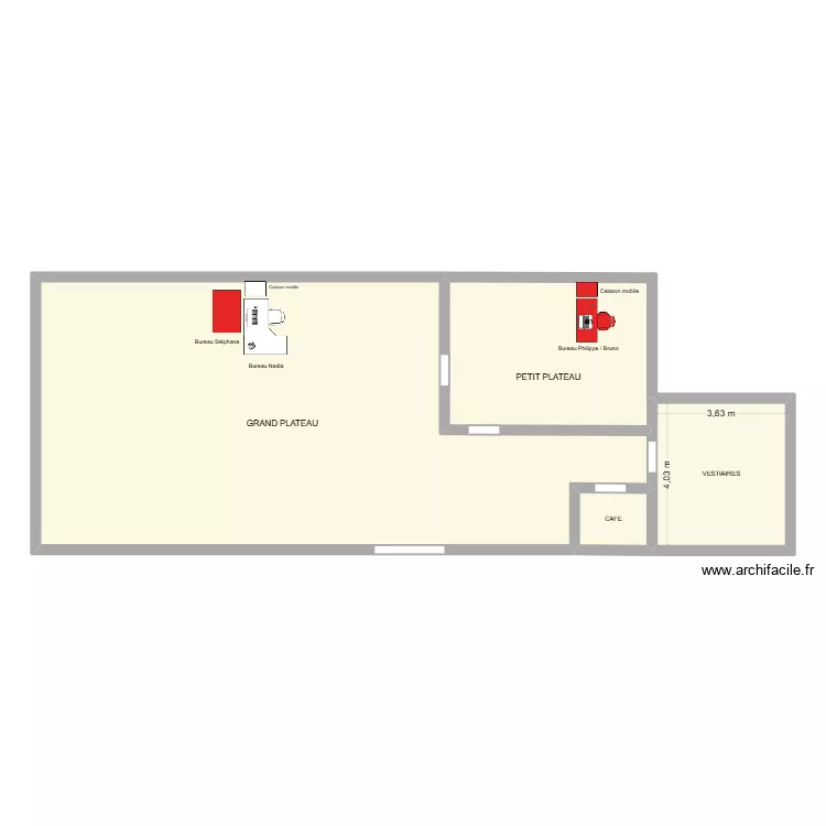 ETAGE 1.1. Plan de 