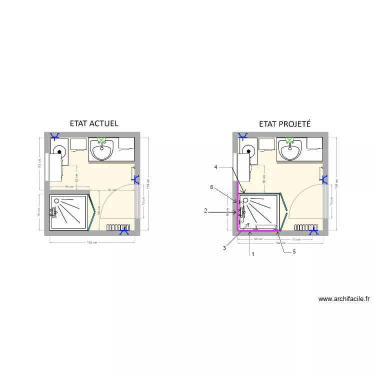 dossier GASQUET LE GALLIC. Plan de 0 pièce et 0 m2