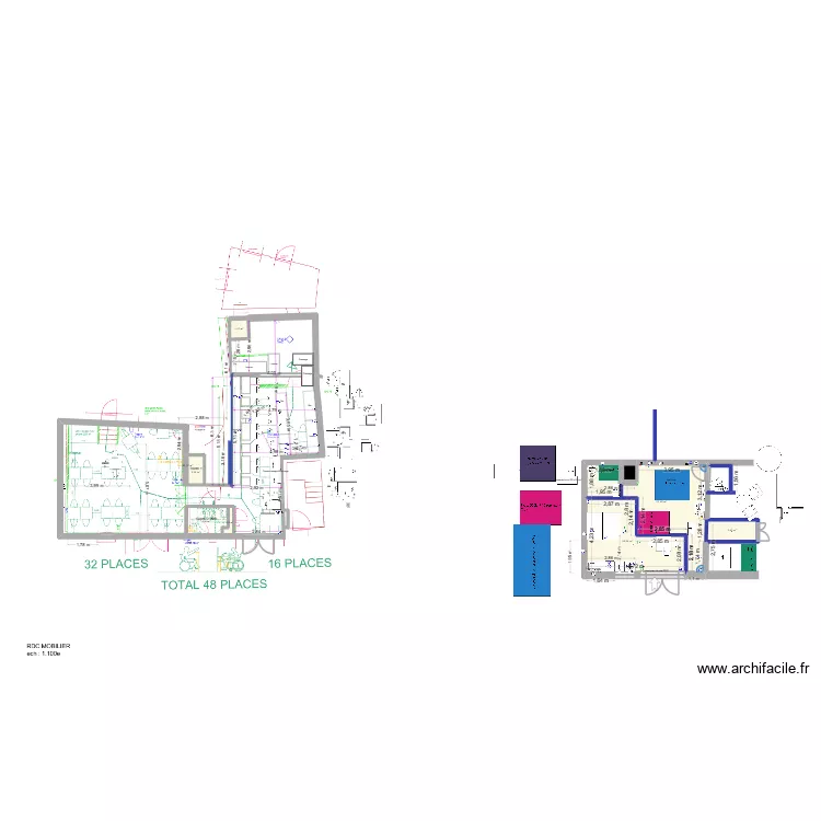 plan love room spa v4. Plan de 