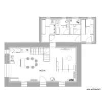 Maison BRU RDC Em&eacute;nagement