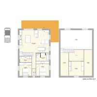 Maison St pée angle sans sous sol entrée arrière