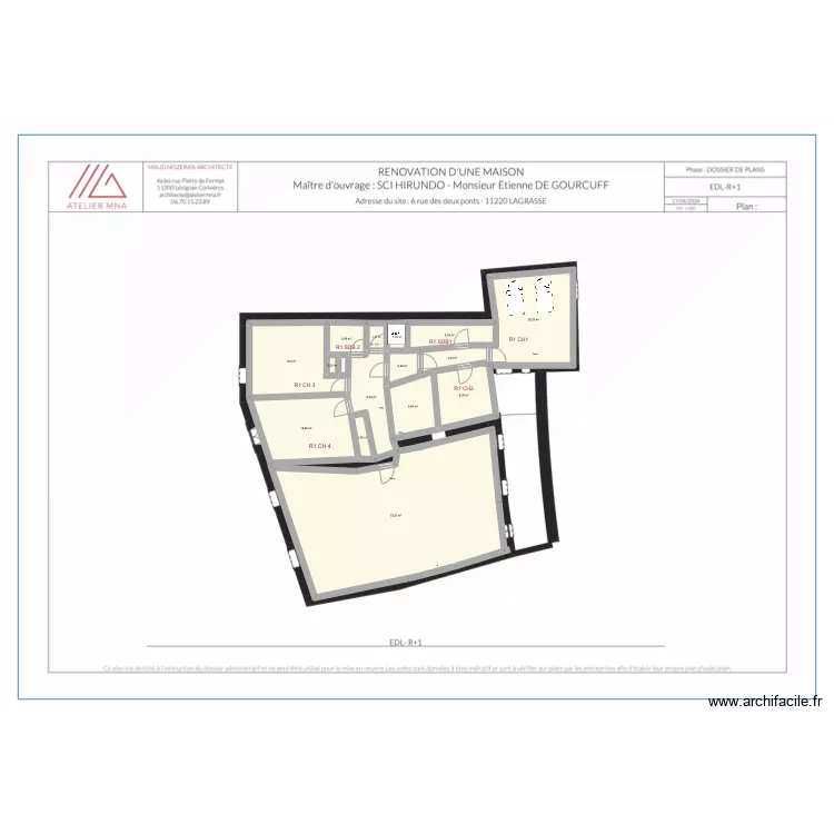 R1 VIDE 2025.03.06. Plan de R1 VIDE 2025.03.06. Plan de