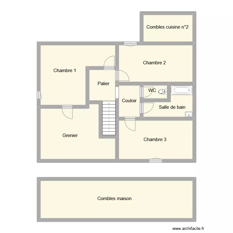 babou etage. Plan de 10 et 134 m² babou etage. Plan de 10 et 134 m²