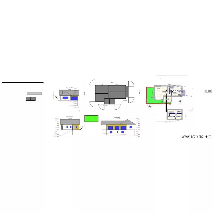 Autrans V6 Mai 26. Plan de 9  et 136 m²