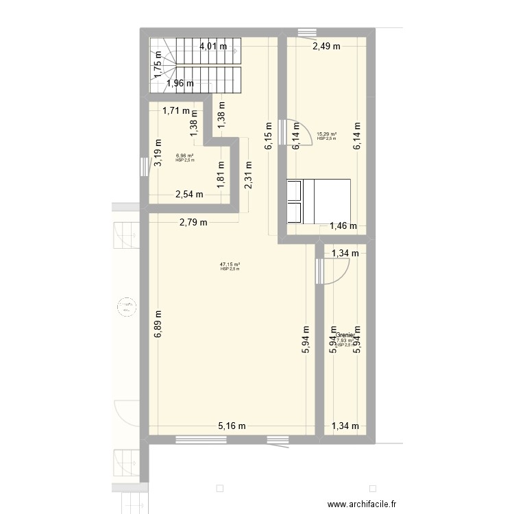 Maison_2. Plan de 11 pièces et 191 m2