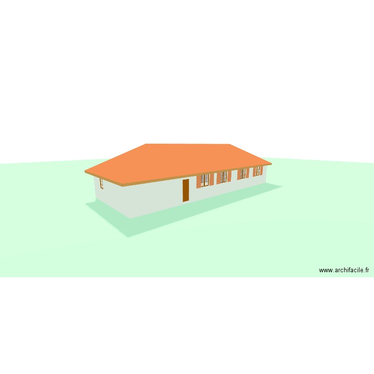 Binocle. Plan de 10 pièces et 149 m2