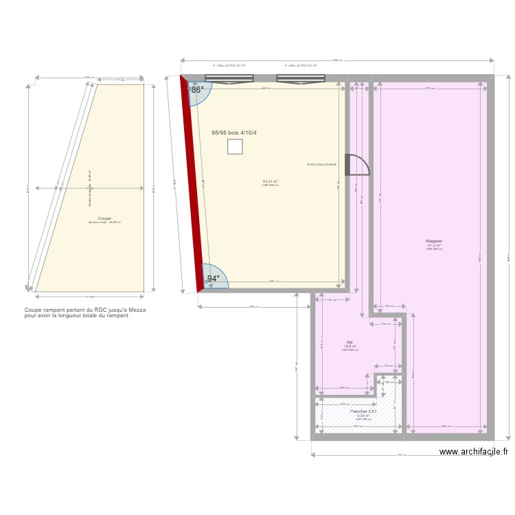 COLLECTIF SAMATHAN. Plan de 5 pièces et 157 m2