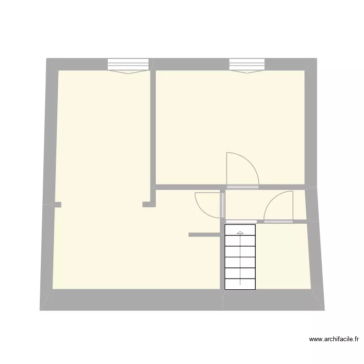 BAILLY 2BIS R+2. Plan de 4 et 25 m² BAILLY 2BIS R+2. Plan de 4 et 25 m²
