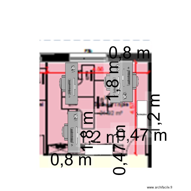 Aménagement H104 - PAF. Plan de 0 pièce et 0 m2