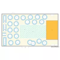 Plan réveillon 2026-2027 avec empattement chaises et 21 tables rondes-2