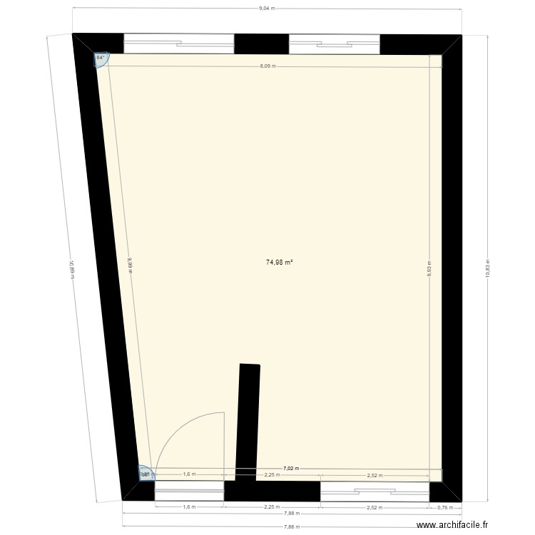 RDC JOSETTE. Plan de 0 pièce et 0 m2