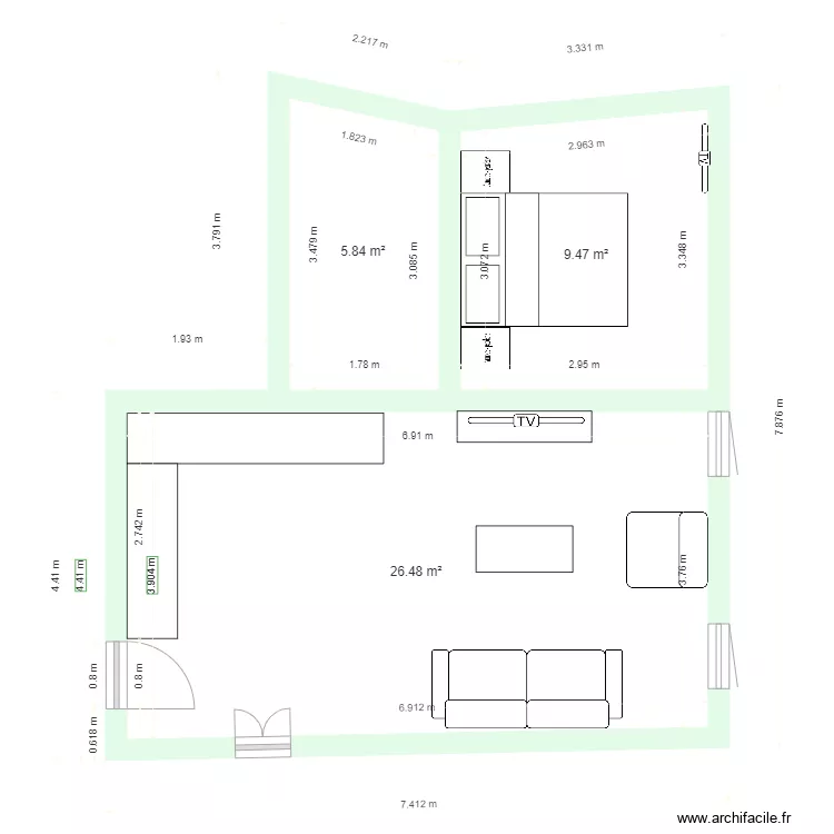 apt 201. Plan de apt 201. Plan de