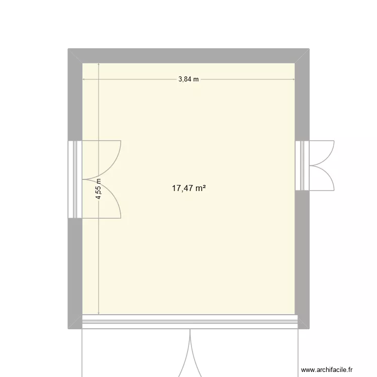 Decazeville. Plan de 4 et 72 m² Decazeville. Plan de 4 et 72 m²