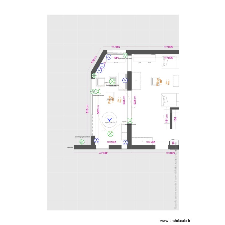 SABARD VERANDA. Plan de 0 pièce et 0 m2