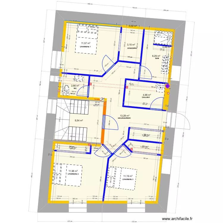THUONG R+1 r&eacute;vision 4. Plan de 