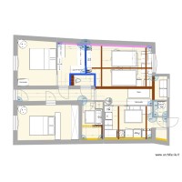 Plan Définitif meublé avec Velux V3