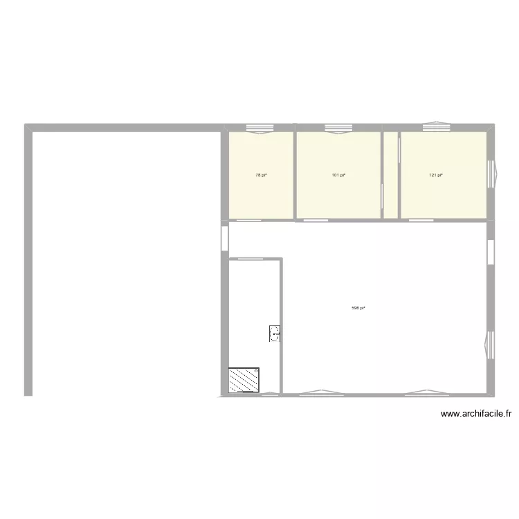moi. Plan de 4 et 83 m² moi. Plan de 4 et 83 m²