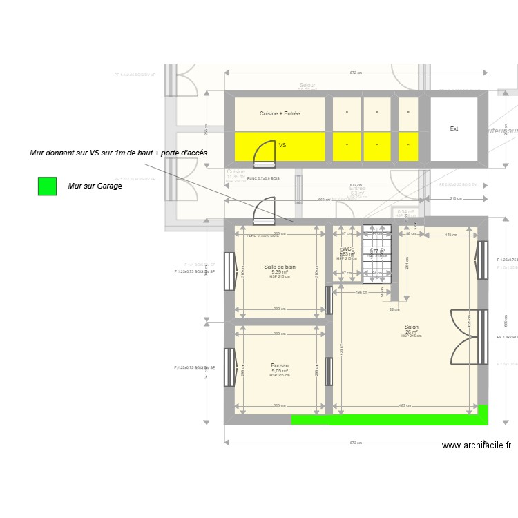 ML24005415. Plan de 30 pièces et 161 m2