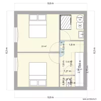 logement 1 &eacute;tage
