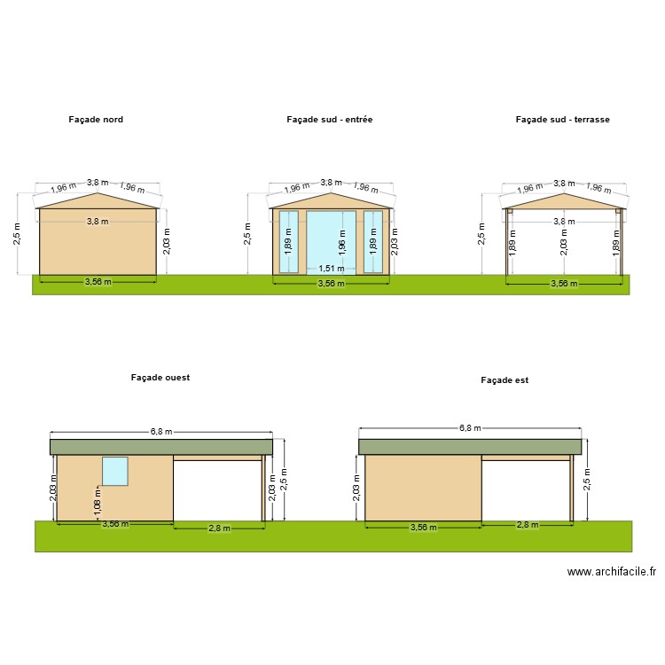 DP4_grandcabanon. Plan de 0 pièce et 0 m2