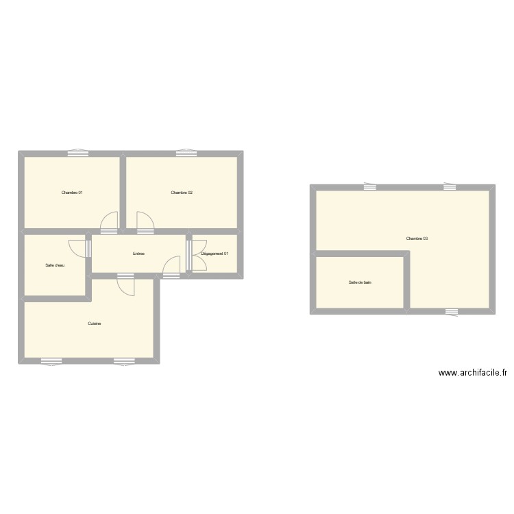 350602240. Plan de 8 pièces et 116 m2