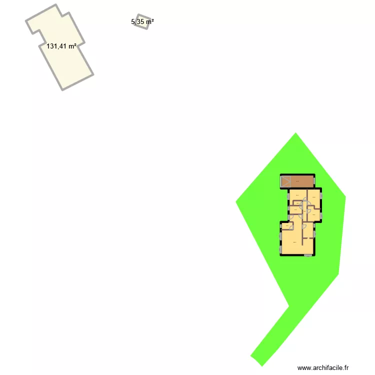 SOUCHON. Plan de 11 et 255 m² SOUCHON. Plan de 11 et 255 m²