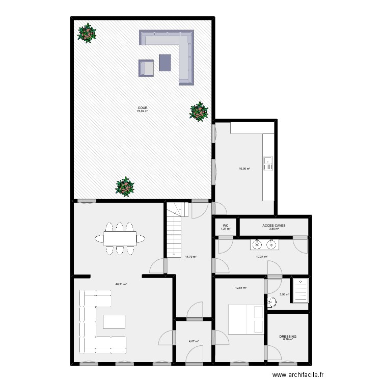 ferrer rez. Plan de 0 pièce et 0 m2