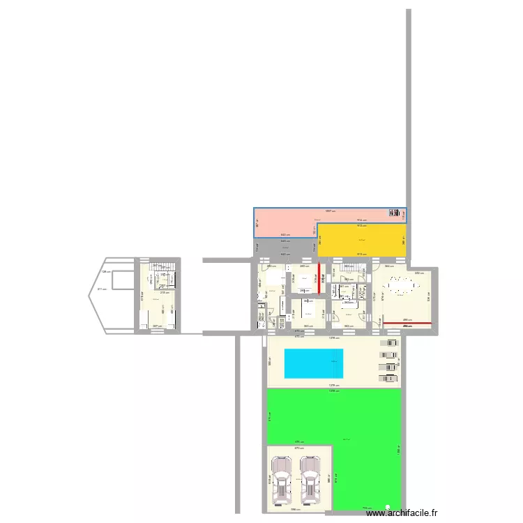 MAISON OLERON AVEC TRAVAUX . Plan de 