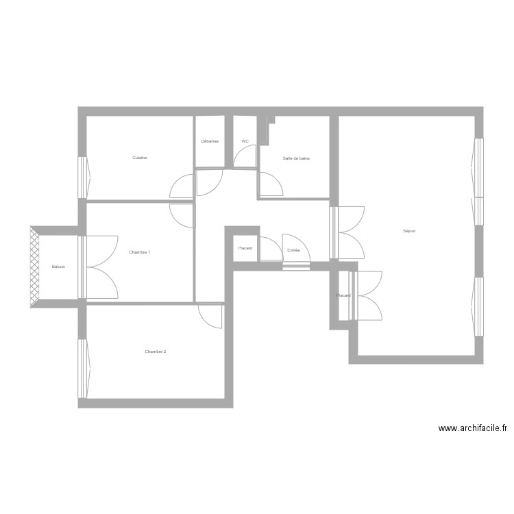 Guilloud. Plan de 0 pièce et 0 m2