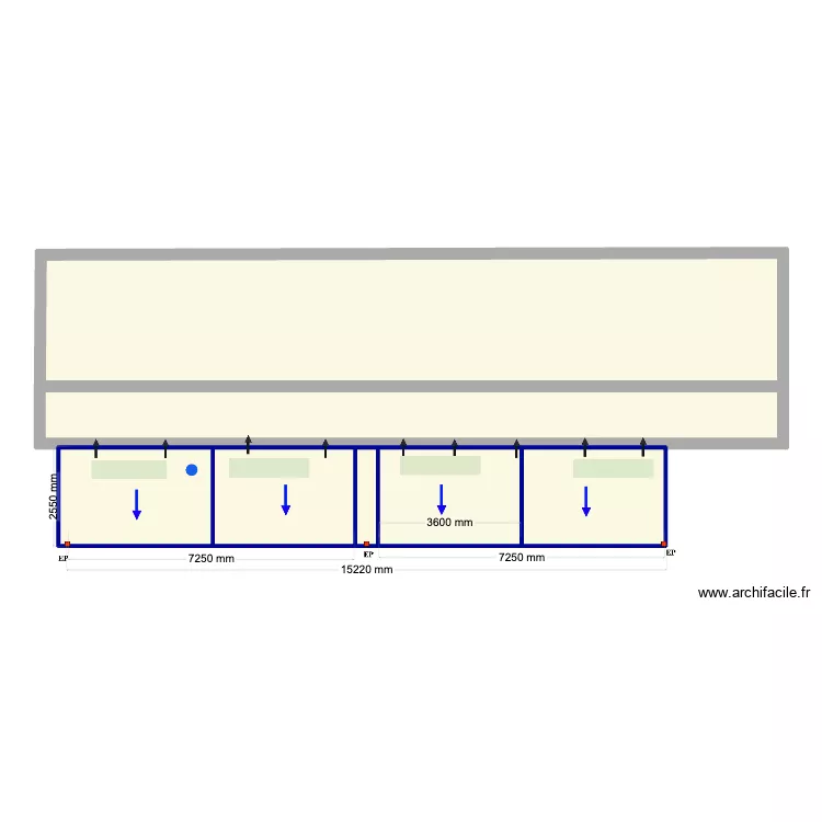 Quantum Park v2. Plan de 7  et 117 m²