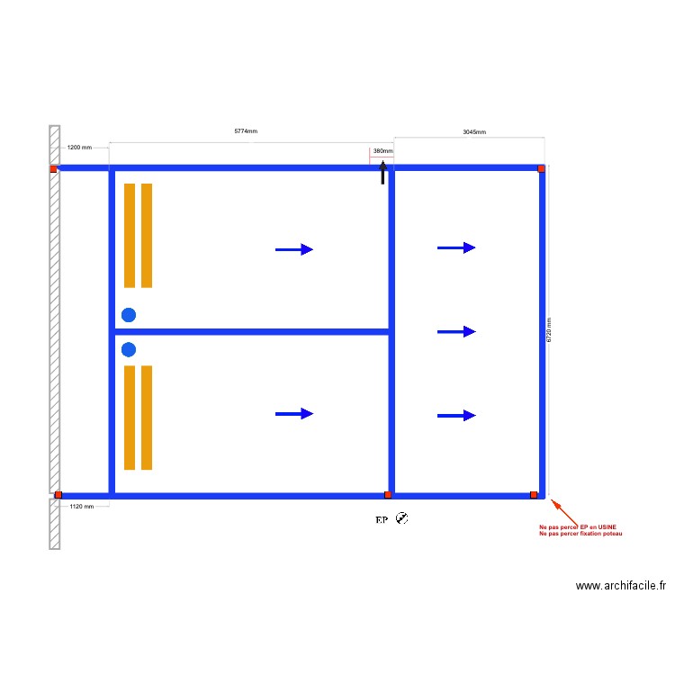 Greenwood CASCAIS V2 ALexandre. Plan de 2 pièces et 36 m2